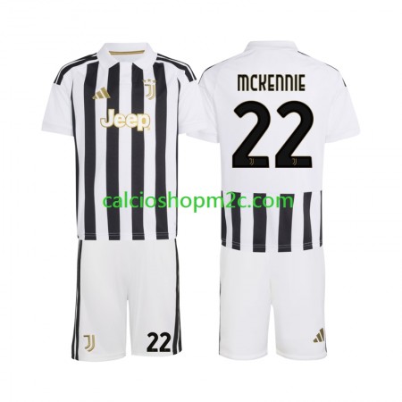 Juventus Weston McKennie 22 Bambino Maglia Prima 2026/2027 Manica Corta Juventus Weston McKennie 22 Bambino Maglia Prima 2026/2027 Manica Corta